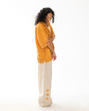 Load image into Gallery viewer, The Boxy Guayabera - Burnt Orange