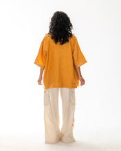 Load image into Gallery viewer, The Boxy Guayabera - Burnt Orange