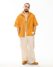 Load image into Gallery viewer, The Boxy Guayabera - Burnt Orange