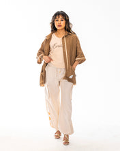 Load image into Gallery viewer, The Boxy Guayabera - Dusty Brown