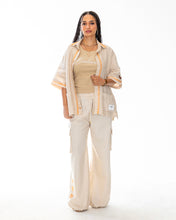Load image into Gallery viewer, The Boxy Guayabera - Oatmeal Khaki