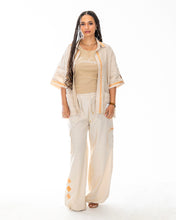 Load image into Gallery viewer, The Boxy Guayabera - Oatmeal Khaki