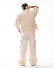 Load image into Gallery viewer, The Boxy Guayabera - Oatmeal Khaki