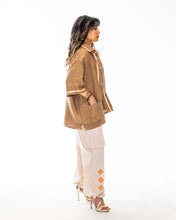 Load image into Gallery viewer, The Boxy Guayabera - Dusty Brown
