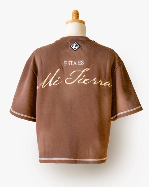 Tierra Poncho Crewneck